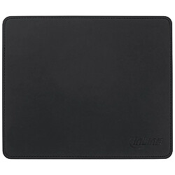 Tapis de souris InLine® Premium en cuir PU 255x220x3mm noir