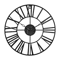 Atmosphera, Createur D'Interieur Horloge en métal 36,5 cm Edena - noir - Atmosphera 