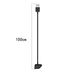 Support De Dock De Câble De Charge Noir Pour Samsung Galaxy Fit 2 SM-R220 100cm