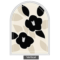 LUUCOZK Tapis de porte avant antidérapant pour entrée intérieure – Motif 4 vertical-120x200cm 