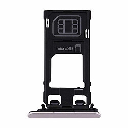 Wewoo Pour Sony Xperia XZs Single argent SIM Version Carte SIM et Micro SD pièce détachée