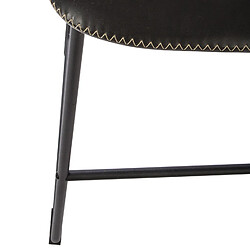 Atmosphera, Createur D'Interieur Tabouret de bar industriel Lois - H. 101 cm - Noir pas cher