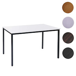 Mendler Bureau Braila, table de conférence / seminaire, 120x80cm ~ blanc