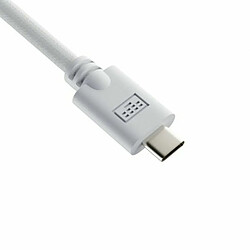 Câble USB A vers USB-C Newskill Blanc pas cher