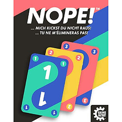 Game Factory 646250 Nope Das rafraîchend d'autres Jeux de Cartes édition Allemande pour 2 à 6 Joueurs