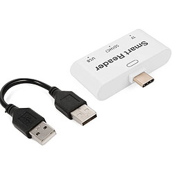 USB-C USB Type C USB Femelle Lecteur de Carte SD TF Micro SD Adaptateur OTG