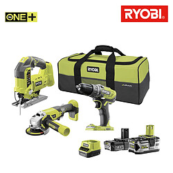 Pack d'outillage électroportatif RYOBI