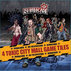 Guillotine Games Jeux de société - Zombicide - Toxic City Mall Game Tiles 