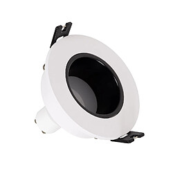 Ledkia Spot LED Downlight Conique GU10 6W Coupe Ø 75mm Faible UGR PC Blanc froid No Flicker 6000K