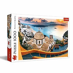 Puzzle TREFL 1000 piAces, conte de fAes Santorin, puzzle de la grAce, paradis de lAle et scAne de locAan, puzzle adulte, Trefl 10445 