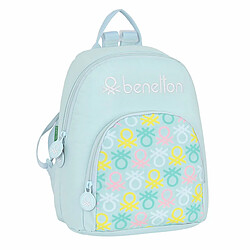 Sac à dos enfant Benetton Fantasy Mini Celeste (25 x 30 x 13 cm) 