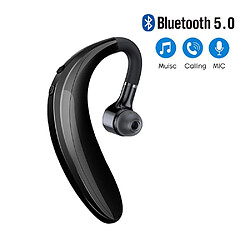 GUPBOO Casque sans fil avec micro pour tous les téléphones intelligents, casque de sport mains libres avec connexion Bluetooth et micro 