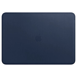 Apple Étui pour Macbook Pro 15 Pouces en Cuir Bleu nuit