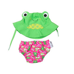 Zoocchini Maillot et Chapeau Grenouille (3-6M)