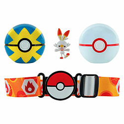 Avis Playset Pokémon Clip Belt 'n' Go - Scorbunny