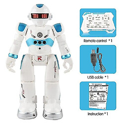 Universal Intelnt Early Education Remote Control Robot Toy RC Induction de gestes programmables 