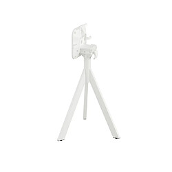 Materiel Chr Pro Table de Bistrot Infinity Tripod avec Piètement Blanc et Plateau HPL 70 x 70 cm - Veba