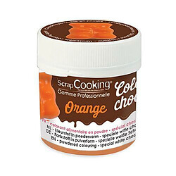 Scrapcooking Colorant alimentaire liposoluble Color'choco 5 g - orange