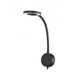 Luminaire Center Applique avec liseuse Fusion Noir mat 1 ampoule 45cm Coloris : Noir matNombre d'ampoules : 1Type d'ampoule : LED intégréPuissance Max en Watts (W) : 5Ampoules incluses : Oui intégréIP20Température de couleur LED en Kelvin (K)