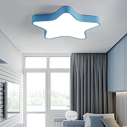 Avis Universal Plafonnier de 40cm, plafond moderne à micro crêpe LED, chambre d'enfant, éclairage décoratif de jardin d'enfants simple, bleu