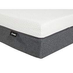 Acheter Vente-Unique Matelas 90 x 190 cm ressorts ensachés accueil mémoire de forme et mousse 7 zones déhoussable ép.25cm - KEPUR de YSMÉE