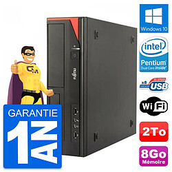 PC Fujitsu Esprimo E520 DT Intel G3220 RAM 8Go Disque Dur 2To Windows 10 Wifi - Occasion