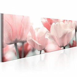 Paris Prix Tableau Imprimé Pink Tulips 50 x 150 cm 