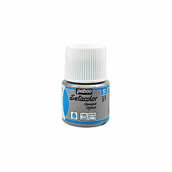 Pebeo Peinture textile Setacolor opaque - Gris - 45 ml