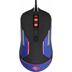 E-blue Auroza Gaming V2 USB Optique 5000DPI Noir Souris - Souris (Optique, USB, 5000 DPI, 130 g, Noir)