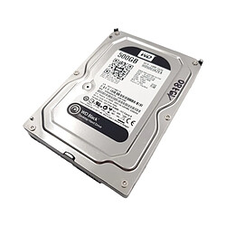 Disque Dur 500Go SATA 3.5 Western Digital Black WD5003AZEX-00K1GA0 7200rpm 64Mo - Reconditionné