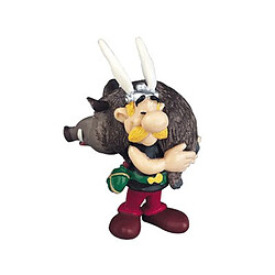 Plastoy Figurine Astérix et Obélix : Astérix portant un sanglier