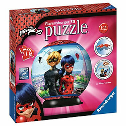 Ludendo Puzzle 3D rond 72 pièces - Miraculous