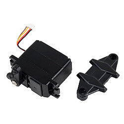 2x Servomoteur de Direction Accessoires Bricolage 1/10 pour XINLEHONG 9125 RC Voiture à grande vitesse 4WD Big Feet Truck