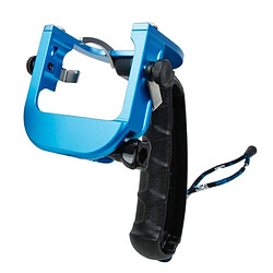 Wewoo Stabilisateur bleu pour GoPro HERO4 / 3 + P4 Trigger Handheld Grip CNC Métal Bâton Monopod Mount