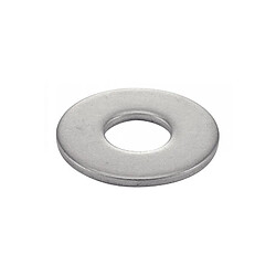 Acton Rondelles plates série large Lu inox A2, diamètre 16 mm, boîte de 50 pièces