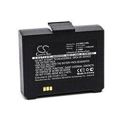 vhbw Li-Ion batterie 1100mAh (7.4V) pour imprimante photocopieur scanner imprimante à étiquette comme Zebra P1070125-008 