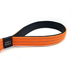 Universal Ceinture pour chien de saut à l'élastique lourd multifonctionnel Ceinture d'entraînement d'absorption de choc réflecteur 2 Poignée de circulation Ceinture de sécurité pour chien de voiture