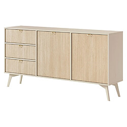 Bestmobilier Newport - buffet - bois - 158 cm pas cher