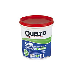 Quelyd - Colle Revêtements lisses Rénovation légers 1Kg - 30601763 