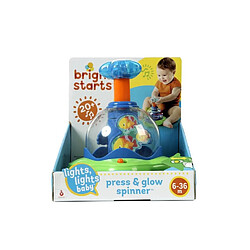 BRIGHT STARTS Jouet étoile musicale Press & Glow Spinner