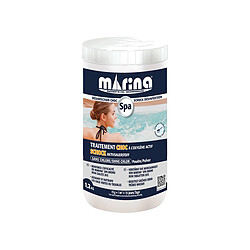 Choc en poudre sans chlore pour spa 1,20 kg - Marina Spa