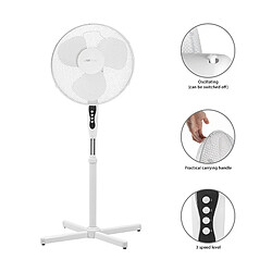 Acheter Ventilateur sur pied 40cm Clatronic VL 3603S Blanc