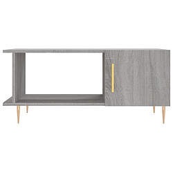 Acheter vidaXL Table basse sonoma gris 90x50x40 cm bois d'ingénierie