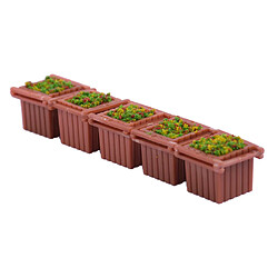 Plates-bandes carrées miniatures Micro paysage