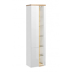 Ac-Deco Ensemble meubles de salle de bain complet avec cabinet miroir - Blanc - 120 cm - Bahama