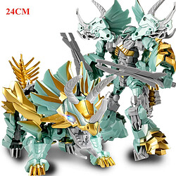 Universal 24 cm Transformer Jouet Anime Robot Voiture Action Personnage Plastique Cool Film Avion Ingénierie Modèle Enfant Garçon Cadeau | Action Personnage(Coloré) 