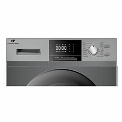 Lave-linge hublot CONTINENTAL EDISON CELL10140S2 - 10 kg - Largeur 60 cm - Classe A - 1400 trs/min - moteur induction -Anthracit