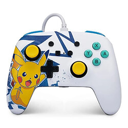 Manette SWITCH Filaire Nintendo Pokémon Haute tension Officielle + Casque Gamer PRO H3 OR SPIRIT OF GAMER SWITCH