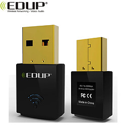 Adaptateur sans fil EDUP EP-N1557 USB Mini carte réseau 300Mbps Adaptateur WiFi