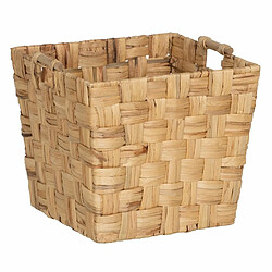 Avis BigBuy Home Lot de paniers Beige Fibre naturelle 40 x 40 x 35 cm (3 Unités)